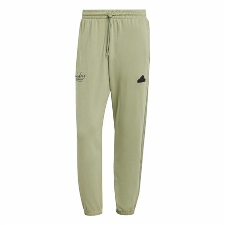 Pantalon de sport long Adidas Brand Love French Terry Vert Homme