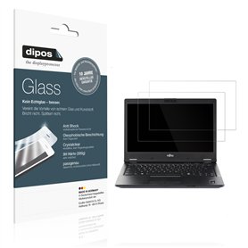 dipos I 2x Protection ecrán compatible avec Fujitsu Lifebook E449 14 Zoll Verre souple Film Protecteur 9H