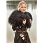 Battle-Merchant | Tunique médiévale Ylva pour femme | Chemise cintrée précoce médiévale | Tenue de demoiselle d'honneur | LARP,