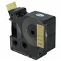 vhbw Ruban compatible avec Dymo 2000, 5000, 5500 imprimante d'étiquettes 19mm Noir sur Or