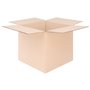 verpacking Lot de 5 cartons pliants - 500 x 500 x 500 mm - Marron (dimensions extérieures : 505 x 505 x 510 mm) - KK 116 - Carto