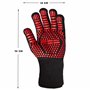 OverGrill Gants pour Barbecue – Protection Contre la Chaleur et Les éclaboussures: 2 maniques pour Barbecue Pratiques avec revêt