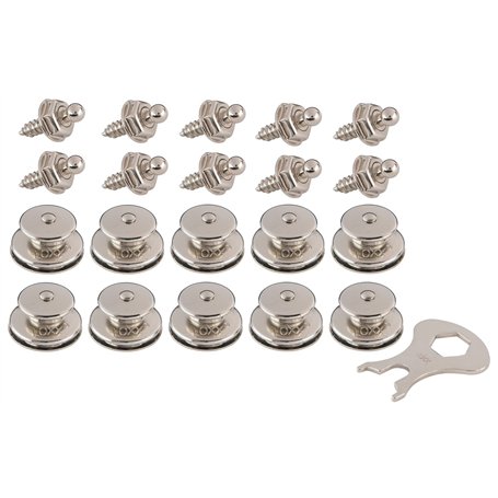 New Marine LOXX Lot de 10 pièces supérieures + vis à tôle 4