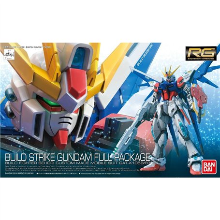 Figure à Collectionner Bandai BUILD STRIKE GUNDAM FULL PACKAGE BL Bleu Plastique Animation et manga