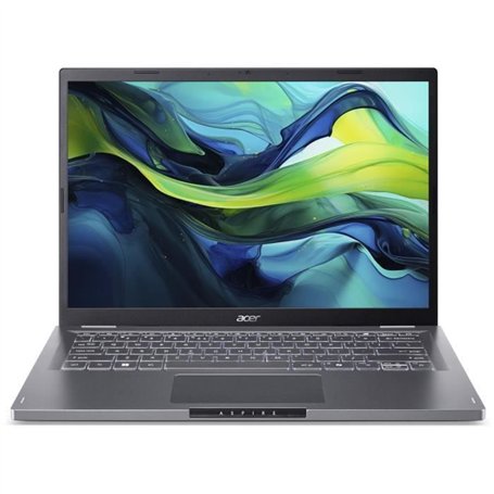 PC Portable ACER Aspire A14-51M-51KY - Sans Windows - 14'' WUXGA IPS - Intel Core 5 120U - Intel Iris Xe -RAM 16Go -1To SSD - AZ