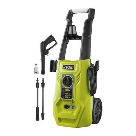 RYOBI - Nettoyeur haute pression 1600 W - 120 bars - 420 L - réservoir détergent 0