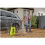 RYOBI - Nettoyeur haute pression 1600 W - 120 bars - 420 L - réservoir détergent 0,9 L intégré - lances vario et turbo  - RY120P
