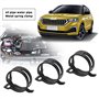OTOTEC Lot de 10 colliers de serrage à ressort en métal pour tuyaux d'huile et tuyaux d'eau automobiles N90687001 N90655601 N016