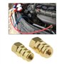 VGOL 2pcs Adaptateur R12 à R134A Adaptateur de Conversion Côté Bas et Côté Haut Connecteur Rétro R12 à R134A Compatible avec la 