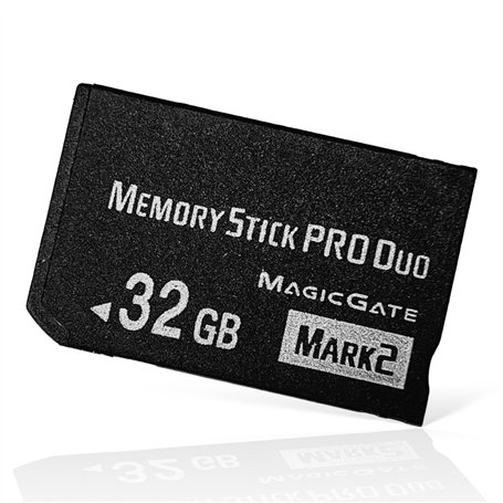 QUMOX Carte Mémoire Stick Pro Duo 32 Go Mark2 – Haute Vitesse