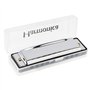 OriGlam Harmonica 10 trous Major Blues - Clé de Do - Harmonica pour enfants et adultes débutants - Avec étui rigide - Convient p