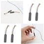 ECSiNG 2 Paires Balais de Charbon 20x6x5mm pour Scie Circulaire Perceuse Rotative Dépoussiéreur Moto Outil Électrique Moteur Éle