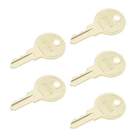 SG Store Lot de 5 clés en fer E114 E-114 pour distributeur de papier essuie-tout