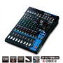 Yamaha MG12 - Console de mixage compacte avec 12 canaux d'entrée et préamplis micro D-PRE