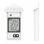Thermomètre électronique max min avec toit.