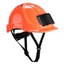 Portwest PB55 Vented Hard Hat Helmet with Badge ID Colour=Orange