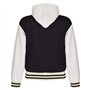 A2Z 4 Kids B.B Encapuchonné R Mode NYC/FOX Veste Varsity - B.B NYC Black Grey 7-8