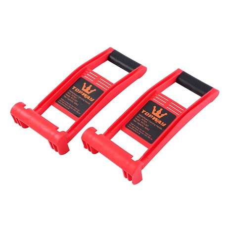 TOPWAY Poignée de Transport de Plaque de Plâtre 2 Pièces