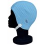 Blue Reef Bonnet de bain pour femme - Style classique et rétro - Avec sangle réglable - Taille unique - Bleu ciel