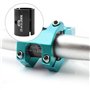 Wisebom Lot de 2 Cales de Guidon de Vélo, Guidon Réducteur en Alliage de Aluminium, Adaptateur de Guidon de Vélo Universel 25,4