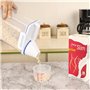 BELLE VOUS Boite en Plastique avec Gobelet de Mesure - Boite a Cereales Étanche 2 L - Boite Cereales Hermetique Sans BPA pour Ri