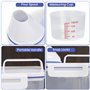 BELLE VOUS Boite en Plastique avec Gobelet de Mesure - Boite a Cereales Étanche 2 L - Boite Cereales Hermetique Sans BPA pour Ri