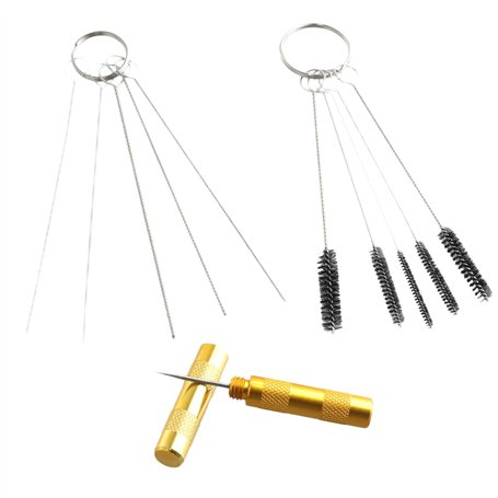 11 Ensembles Kit de Nettoyage pour Aérographe