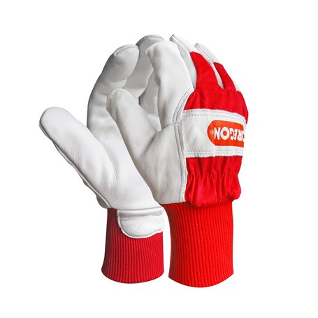 OREGON - Gants de Travail en Cuir & Tissu Extensible