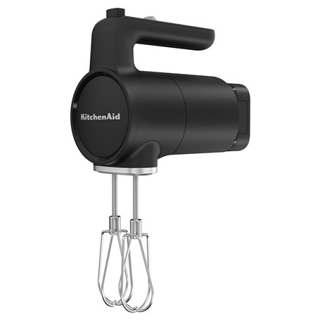 Kitchenaid Batteur à main sans fil - Kitchenaid Go - Batteur à main sans fil avec 7 niveaux de vitesse - Avec batterie - Noir