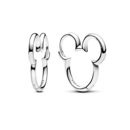 Pandora Disney 293528C00 Boucles d'oreilles Mickey Mouse en argent sterling