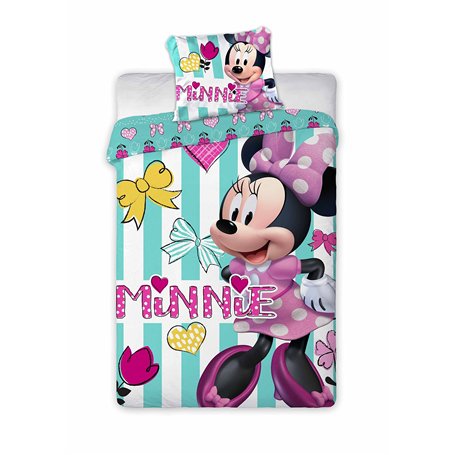 Disney Parure de lit pour bébé Motif Minnie 100 x 135 cm
