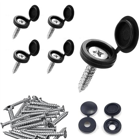 Lot de 50 clous d'étanchéité pour bande à picots - 4 x 25 mm - Boutons de montage avec clou - Pour le drainage de construction