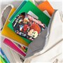 Robllox Trousse à Crayons,Robllox Sac à Crayons Dessin Animé Trousse Scolaire Trousse Scolaire Trousse à Crayons Zippée en Toile