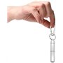 Lot de 2 porte-cure-dents en aluminium avec 4 porte-clés, poche en alliage portable, boîte étanche, pilule en métal, cure-dents