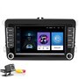 Bluetooth Autoradio 2 Din 7 "Lecteur multimédia multimédia pour Voiture Android 8.1 Auto Radio de Navigation stéréo pour WiFi GP