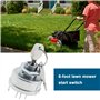 Create idea 1 Jeu de Commutateurs d'allumage de Tondeuse à Gazon à 6 Broches avec 2 Clés Compatible avec Briggs & Stratton Compa