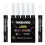 TWOHANDS Stylo Craie Pour Tableau Noir