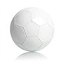 Ballon de football blanc uni sans marque – Taille 5 – Pour signatures