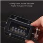 Entatial Compteur de balles, Fonction de réinitialisation du Compteur mécanique Comptage à 5 Chiffres Pratique pour l'industrie 