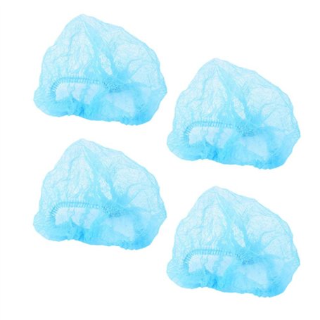 Exceart Lot de 20 filets à cheveux jetables en non-tissé avec protection de la tête pour les hospitaliers