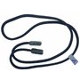 GoGrip Cordon de lunettes sécurisé – Cordon de lunettes et cordon de lunettes - Noir - Taille unique - Petite