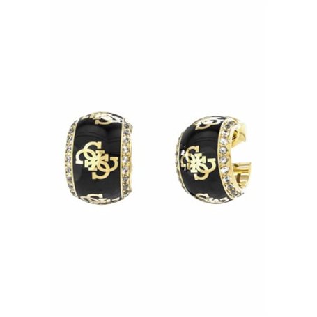 Guess 88668448 Créoles pour femme en acier inoxydable et zircones Taille unique