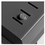 Acrimet Boîte à Fiches Organisateur 5'' x 8’', Base en Métal Robuste (Index AZ et un Séparateur Plastique Inclus) (Base Grise av