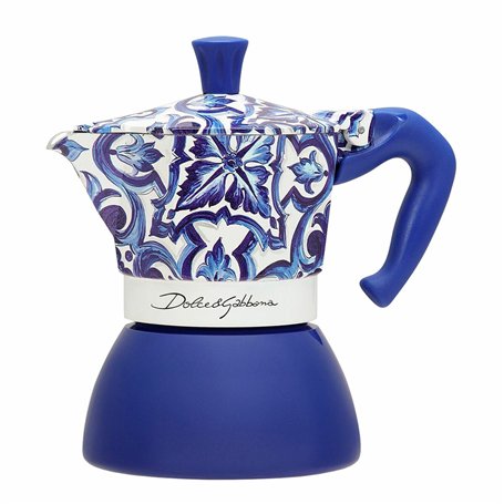 Cafetière Italienne Bialetti D&G BLU MEDI 4T Bleu Acier inoxydable 4 Tasses
