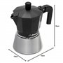 Star Cafetière à induction 3 tasses avec chaudière en acier inoxydable et poignées ergonomiques Compatible induction No