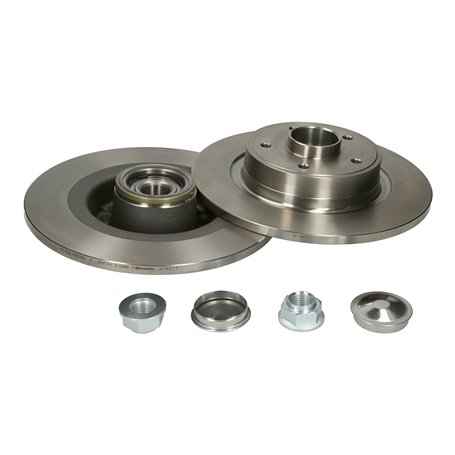 Brembo 08.9792.17 Disque de Frein Arrière avec roulement intégré et ABS - 1 Disque