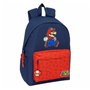 Cartable Super Mario Trick Rouge Bleu foncé 31 x 43 x 13 cm