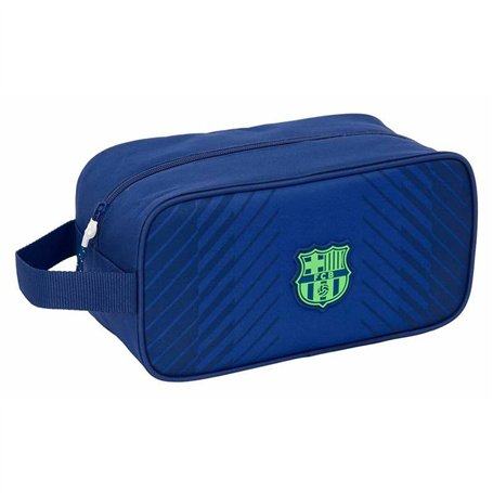 Range-Chaussures de Voyage F.C. Barcelona Blue marine 29 x 15 x 14 cm