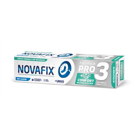 Urgo Novafix Pro3 Confort Sans Goût Crème adhésive pour dentiers 40 g