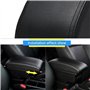 YJYWZH Voiture Accoudoirs Pour Renault Captur Kaptur 2013-2017 Boîte de Rangement de La Console Centrale Interieure Double Couch